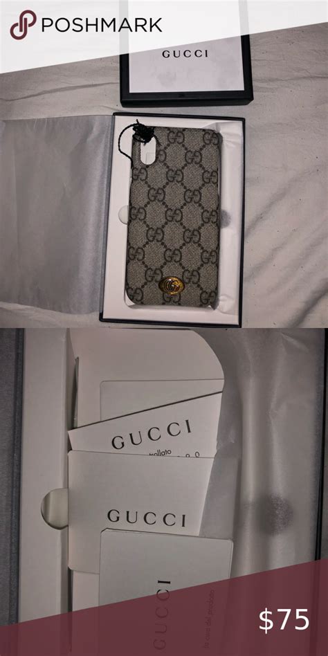 cover iphone 10 gucci|authentic gucci phone case.